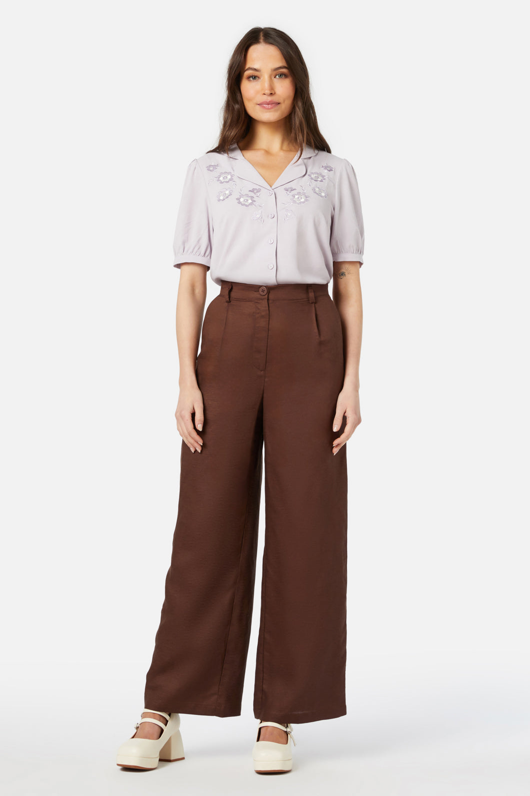 Princess Highway - Juniper Blouse - lilac