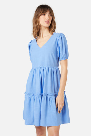 Princess Highway - Becky Mini Dress - cornflower-blue