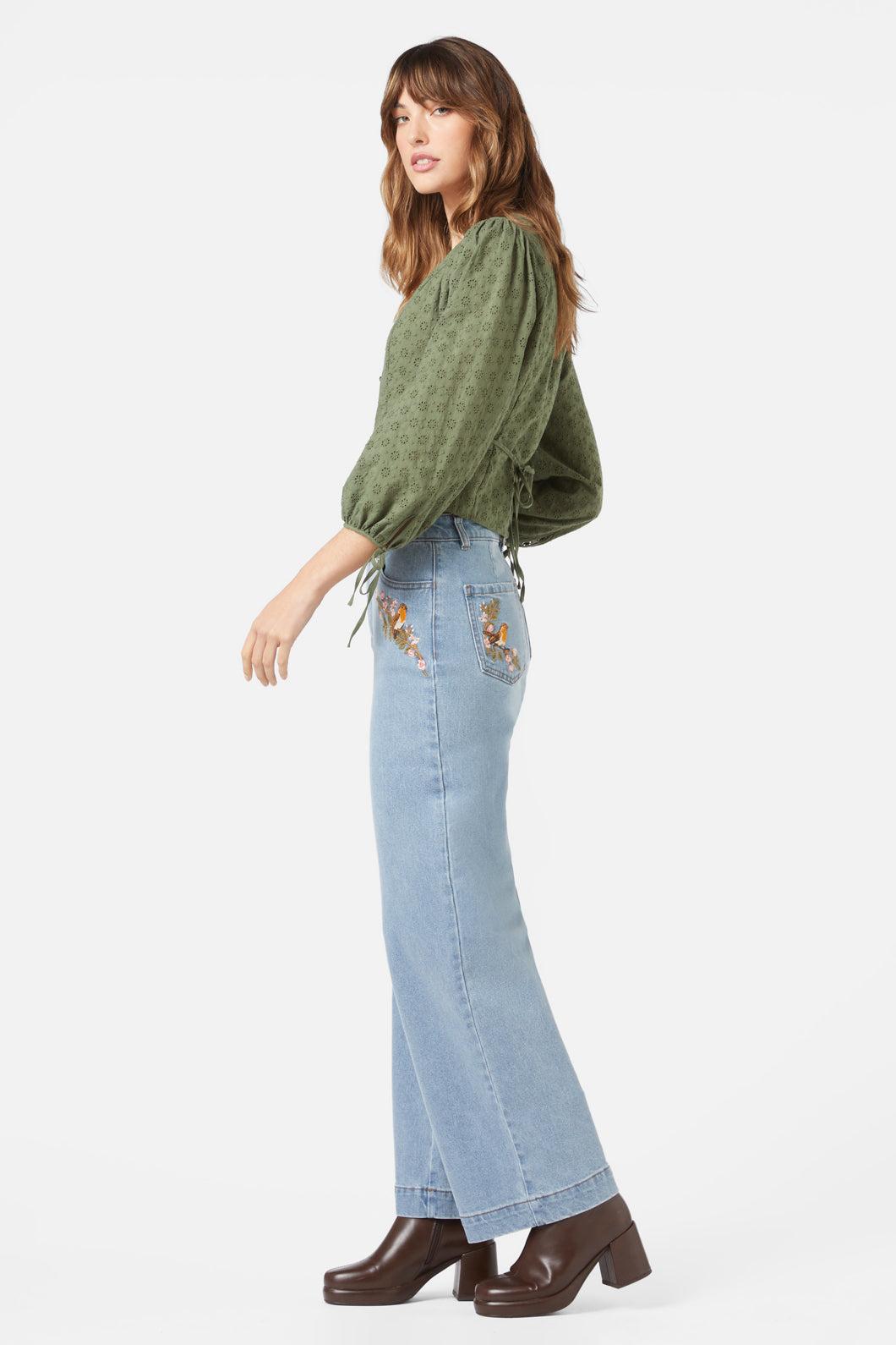 Princess Highway - Cori Top - olive