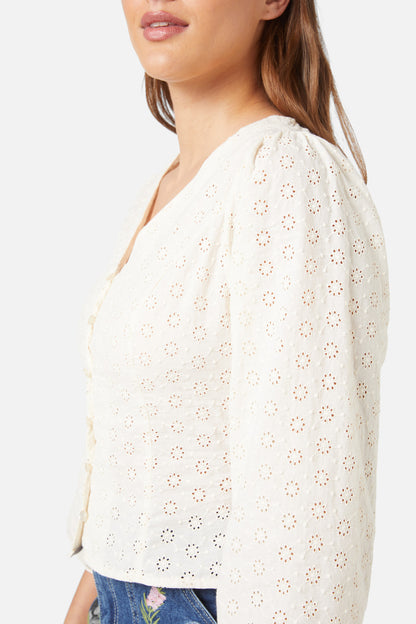 Princess Highway - Cori Top - ivory