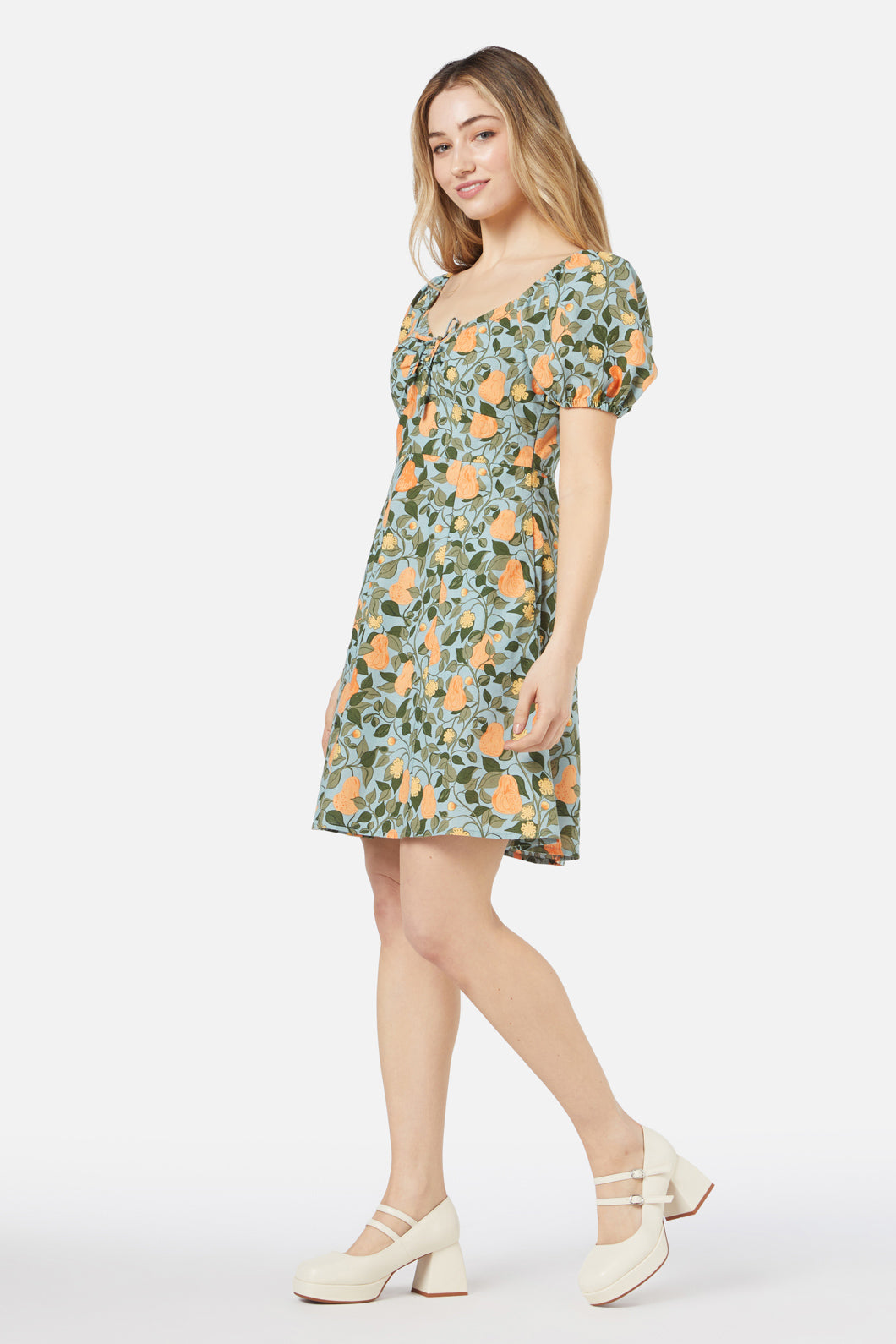 Princess Highway - Pear Vine Mini Dress - sage