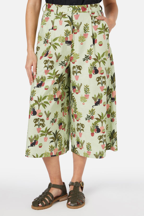 Princess Highway - House Cat Skort - green