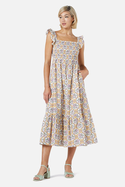 Princess Highway - Renata Midi Dress - orange