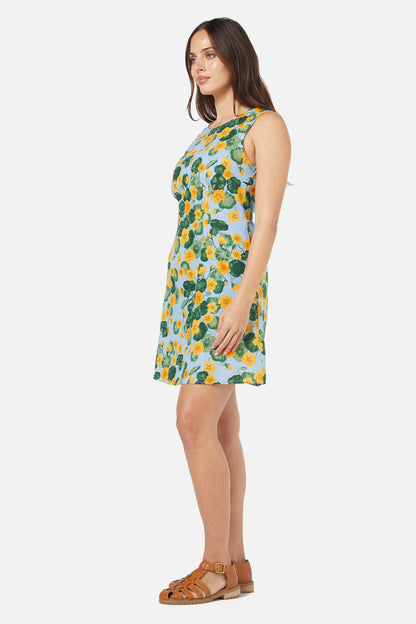 Princess Highway - Nasturtium Mini Dress - blue