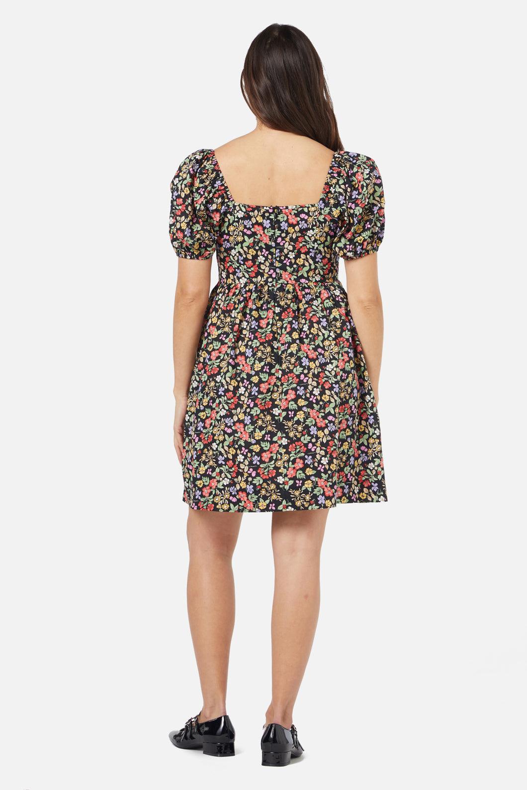 Princess Highway - Ella Flora Mini Dress - black