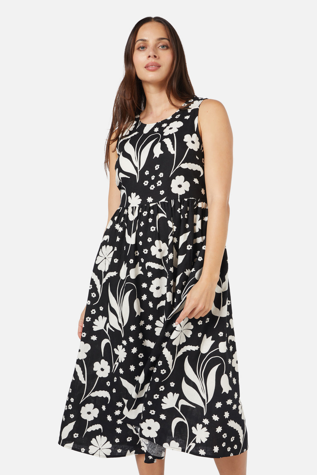 Princess Highway - Irene Midi Dress - black