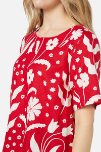 Princess Highway - Irene Top - cherry