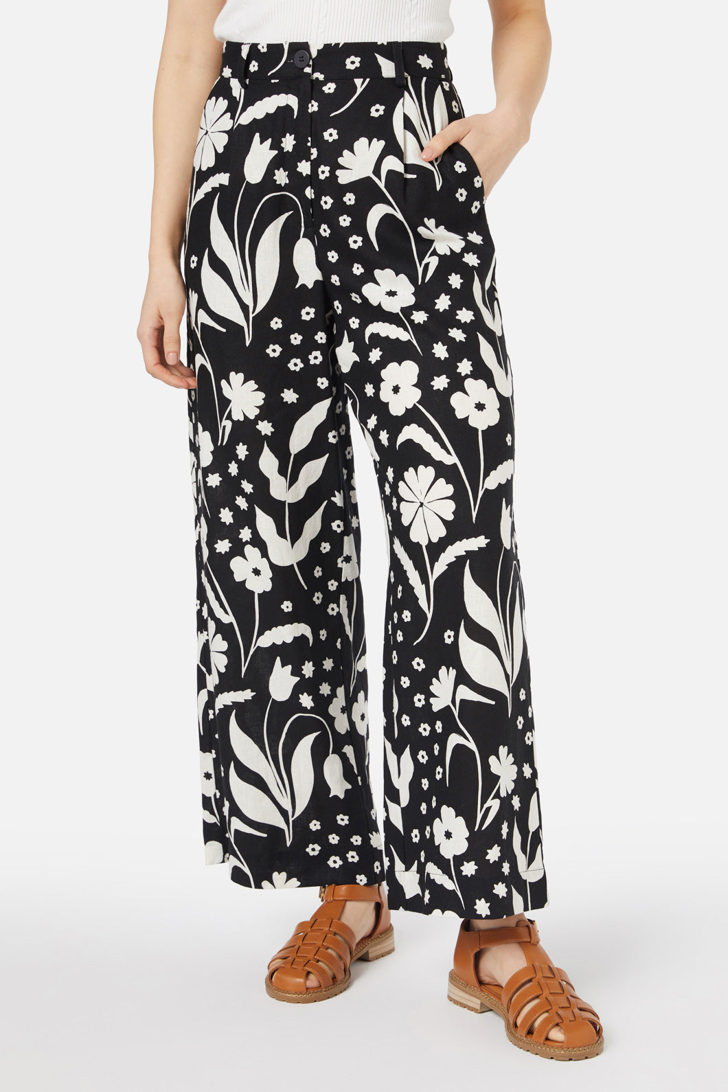 Princess Highway - Irene Pant - black