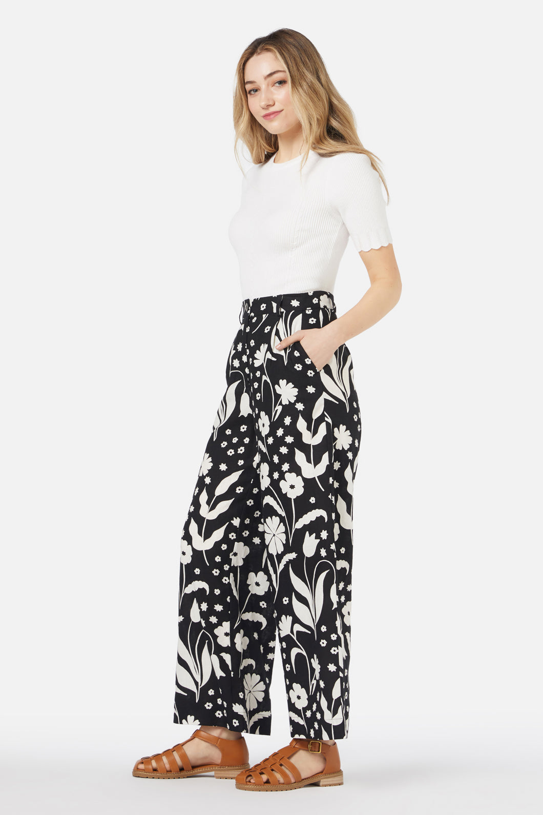 Princess Highway - Irene Pant - black