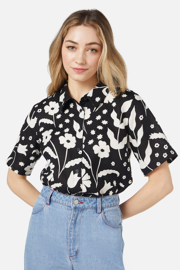 Princess Highway - Irene Blouse - black
