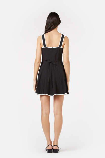 Princess Highway - Allie Contrast Dress - black