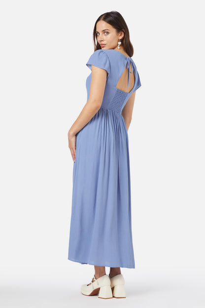 Princess Highway - Poet Midi Dress - blue