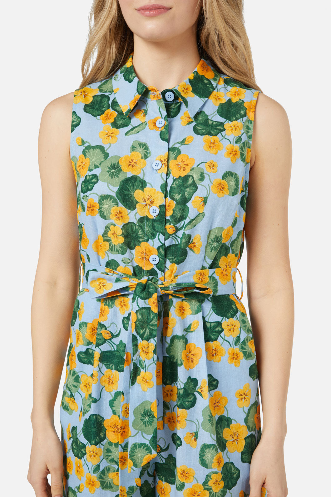 Princess Highway - Nasturtium Jumpsuit - blue