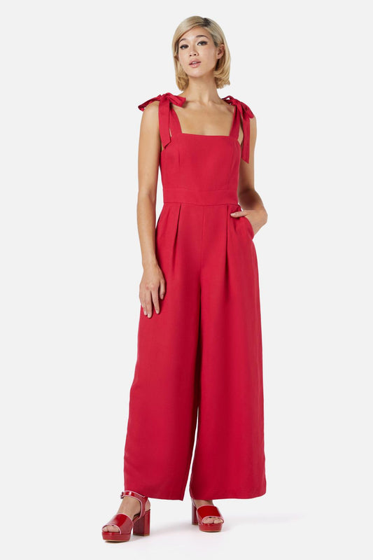 Princess Highway - Portia Jumpsuit - cherry