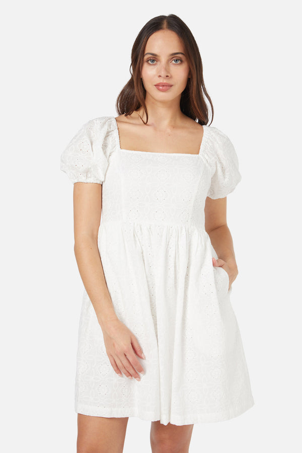 Princess Highway - Shona Dress - white