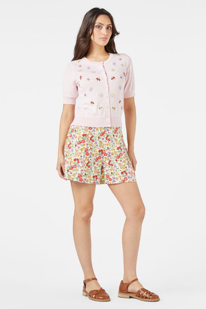 Princess Highway - Papillon Emb Cardi - blush