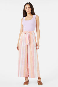 Princess Highway - Lyvia Stripe Pant - melon
