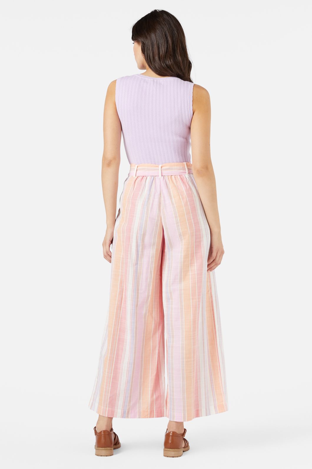 Princess Highway - Lyvia Stripe Pant - melon