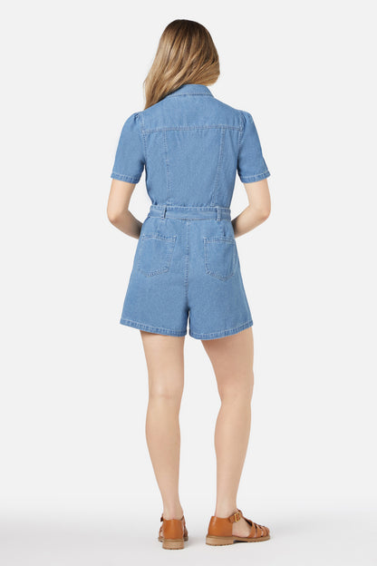Princess Highway - Chrissy Playsuit - light-denim