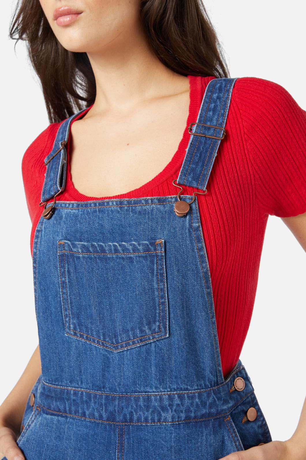 Princess Highway - Janie Overall - denim