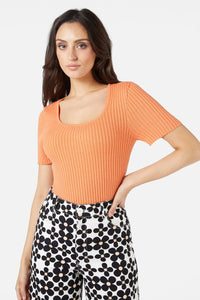 Princess Highway - Addie Knit Top - orange