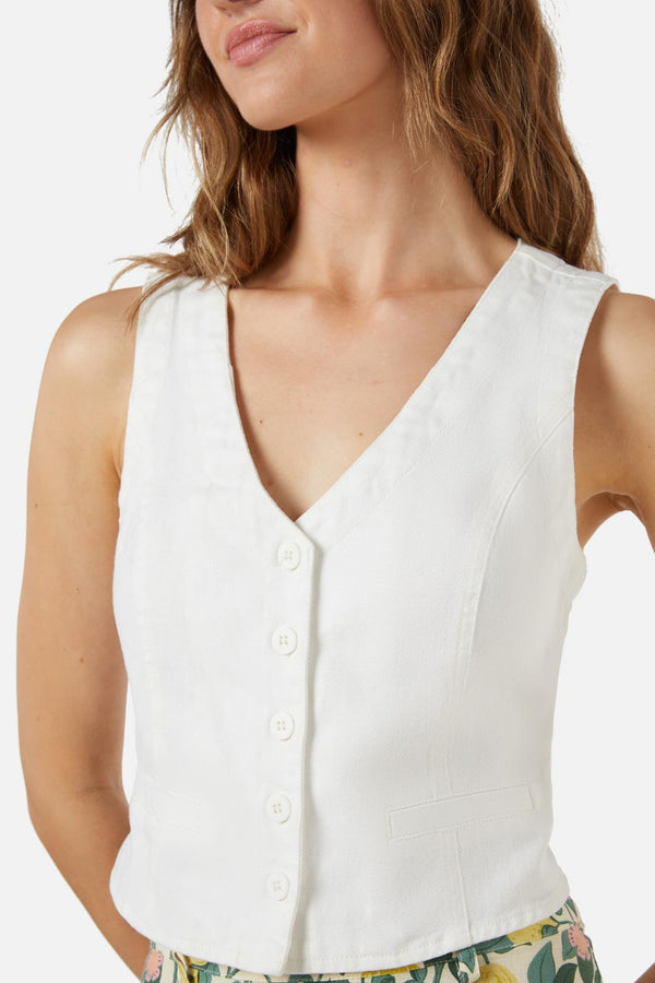 Princess Highway - Lita Vest - cream
