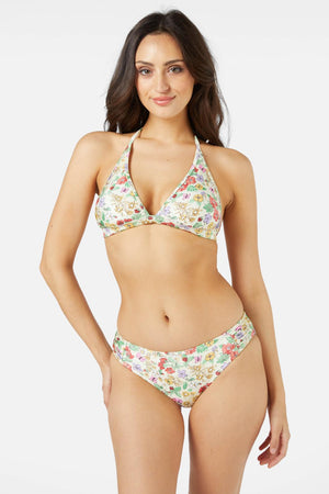 Princess Highway - Ella Flora Bikini Top - cream