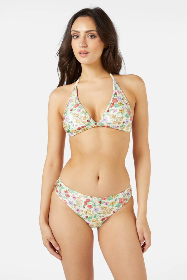 Princess Highway - Ella Flora Bikini Bottom - cream