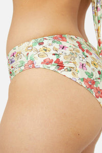 Princess Highway - Ella Flora Bikini Bottom - cream