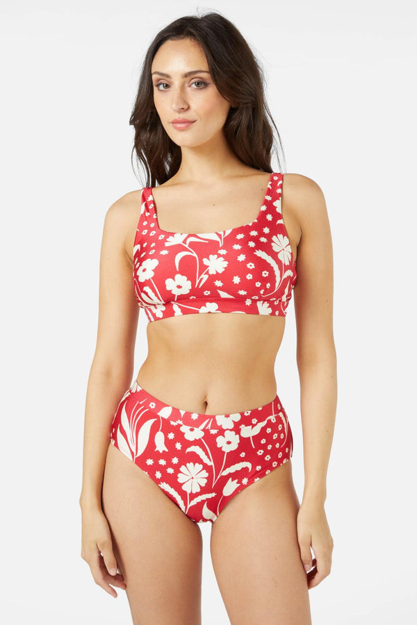 Princess Highway - Irene Bikini Bottom - cherry