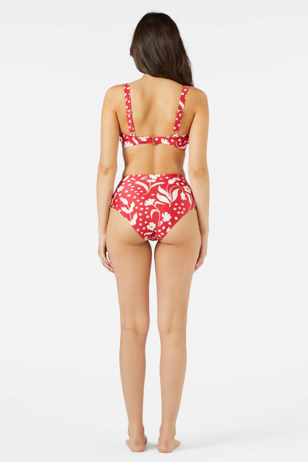 Princess Highway - Irene Bikini Bottom - cherry