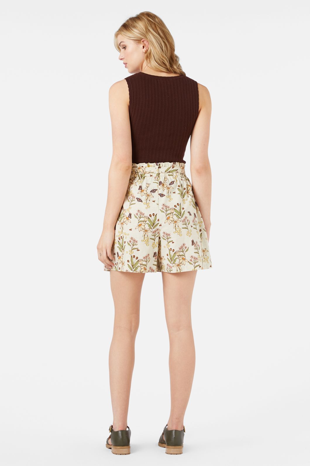 Princess Highway - Kara Knit Tank - chocolate