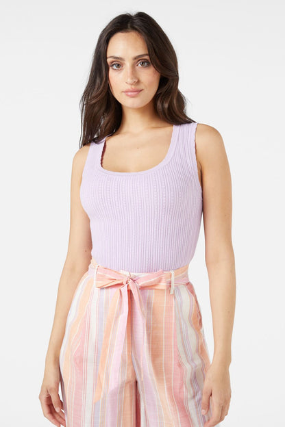 Princess Highway - Kara Knit Tank - lilac