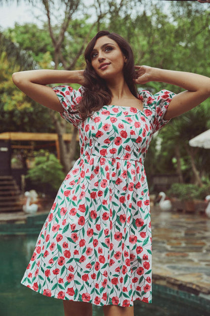Princess Highway - Poppy Mini Dress - red