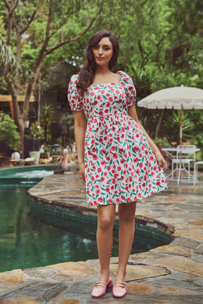 Princess Highway - Poppy Mini Dress - red
