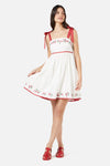 Princess Highway - Poppy Emb Dress - cream