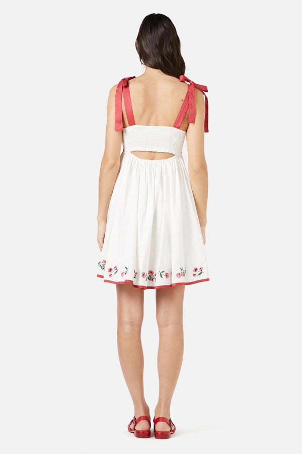 Princess Highway - Poppy Emb Dress - cream