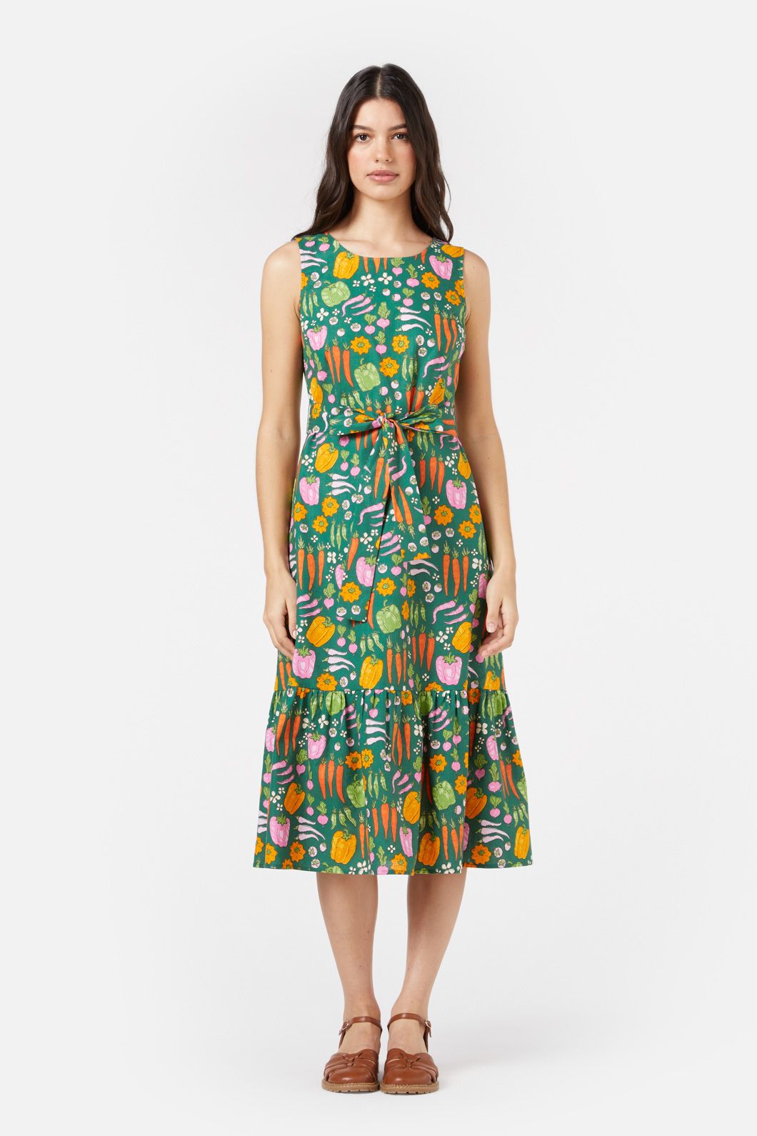 Princess Highway - Veggie Patch Midi Dress - green