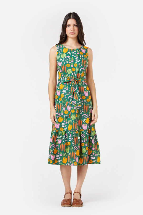 Princess Highway - Veggie Patch Midi Dress - green