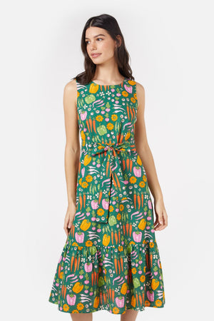 Princess Highway - Veggie Patch Midi Dress - green