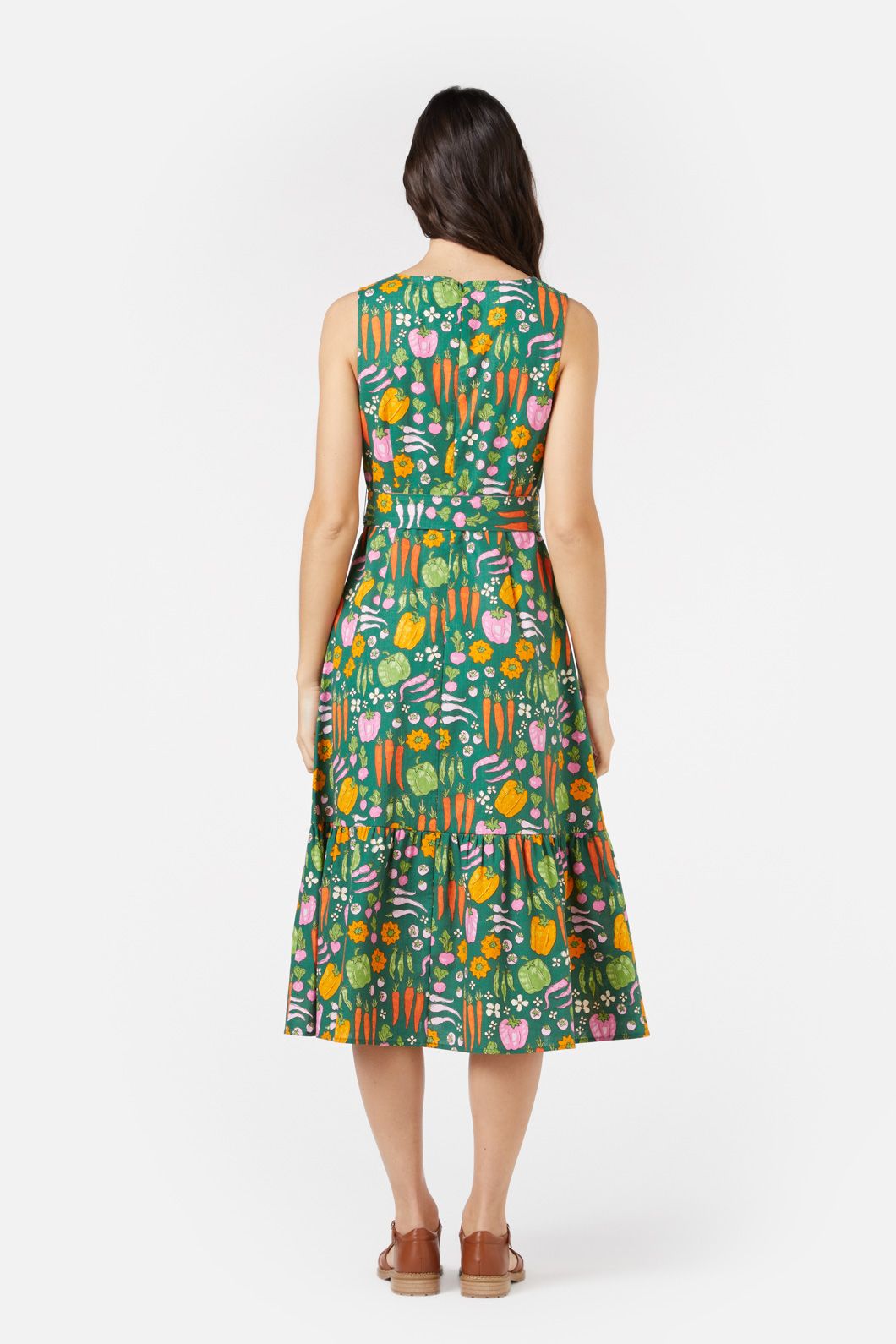 Princess Highway - Veggie Patch Midi Dress - green