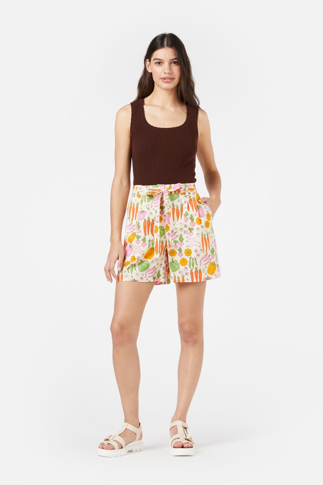 Princess Highway - Veggie Patch Short - cream