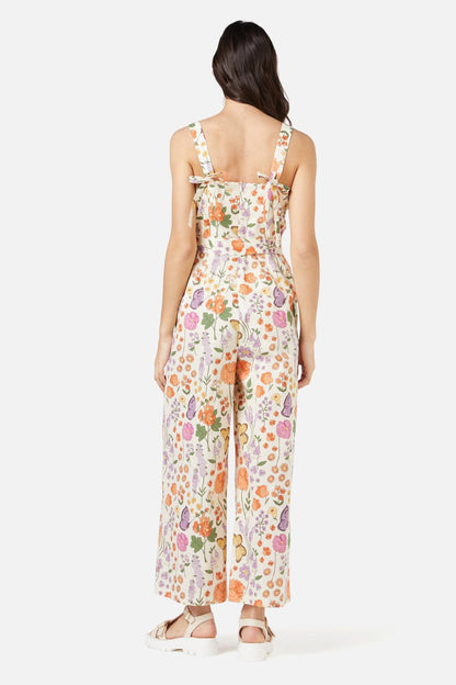 Princess Highway - Summer Day Jumpsuit - cream