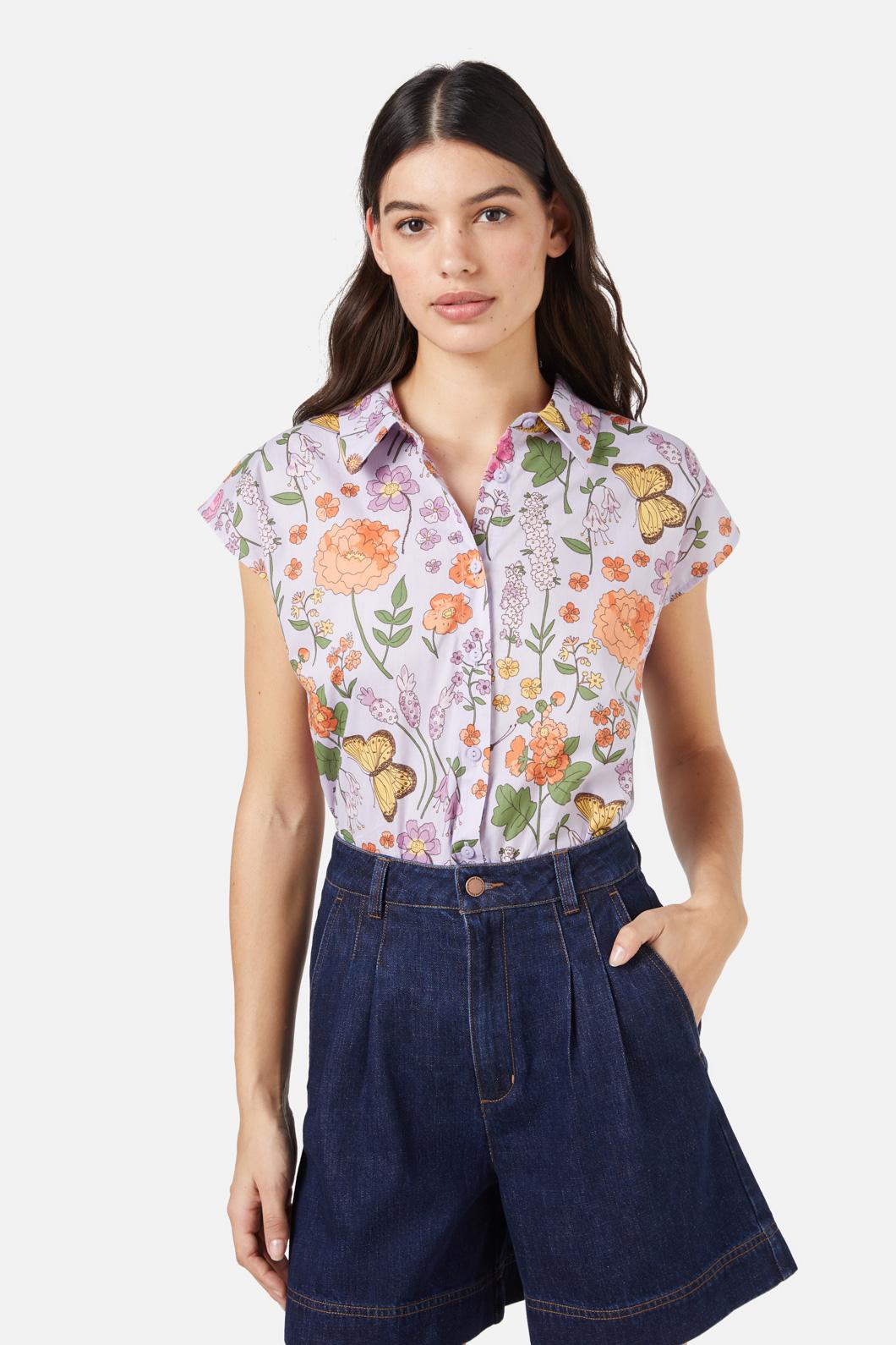 Princess Highway - Summer Day Blouse - lilac