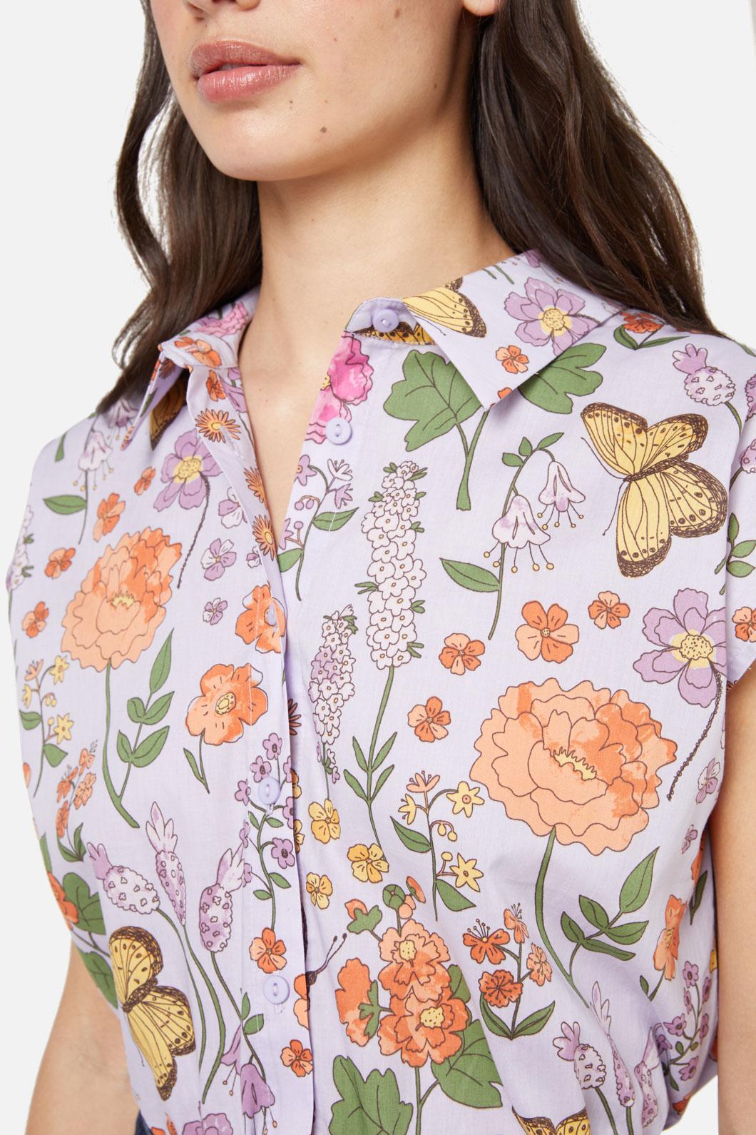 Princess Highway - Summer Day Blouse - lilac