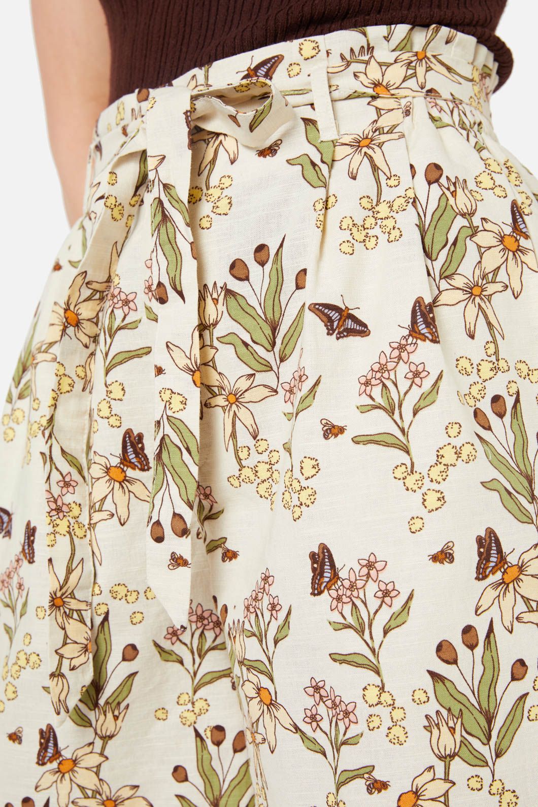 Princess Highway - Dreamy Native Short - cream