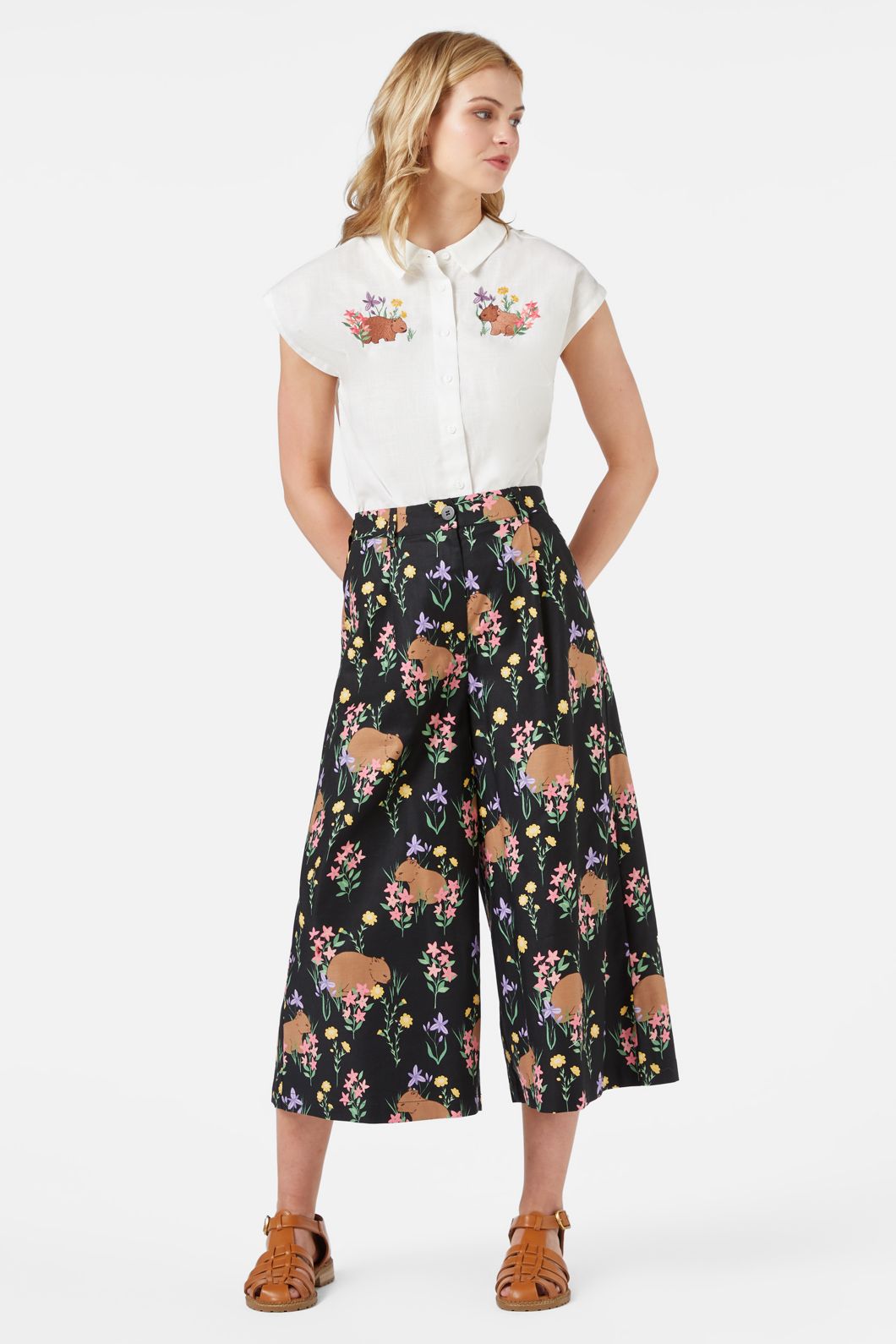 Princess Highway - Wombat Skort - black