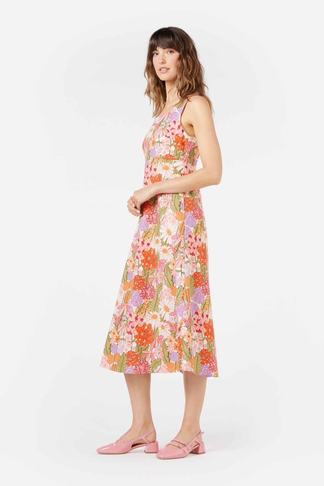 Princess Highway - Eden Midi Dress - pink