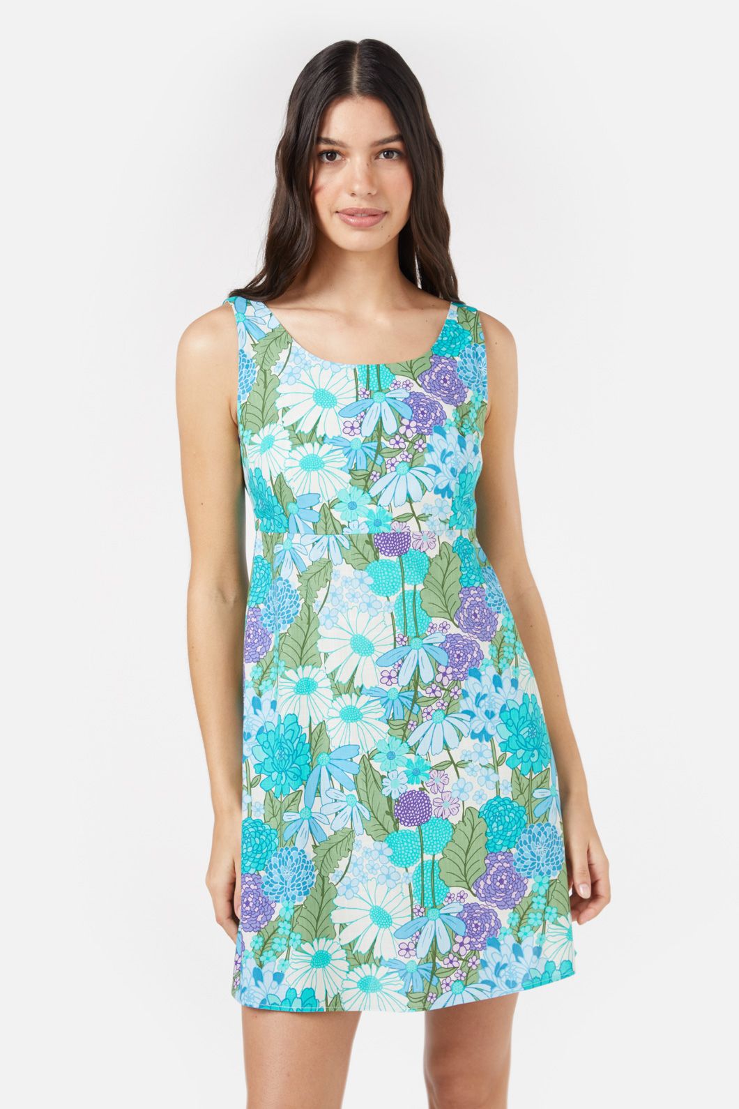 Princess Highway - Eden Mini Dress - blue