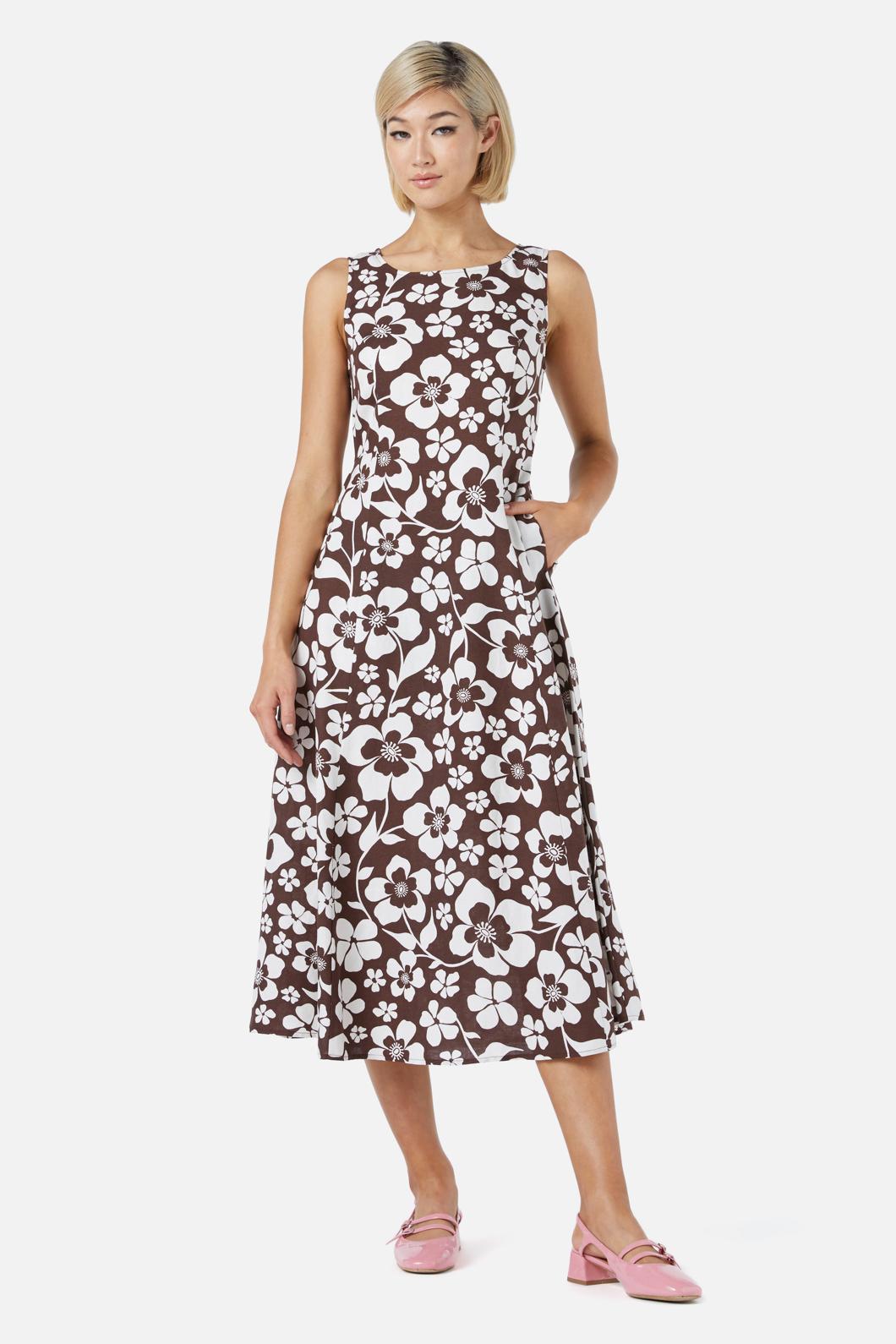Princess Highway - Cecilia Midi Dress - chocolate